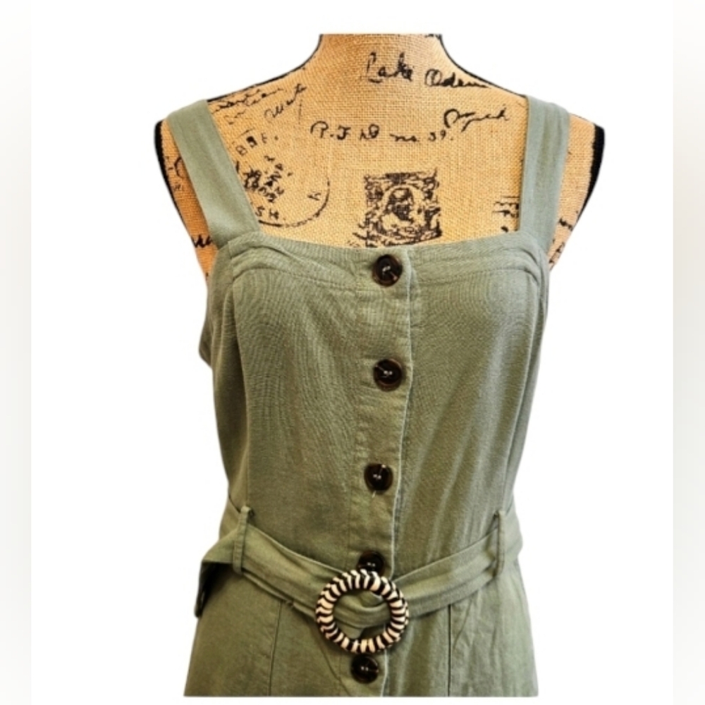 Altard State Army Green Dress